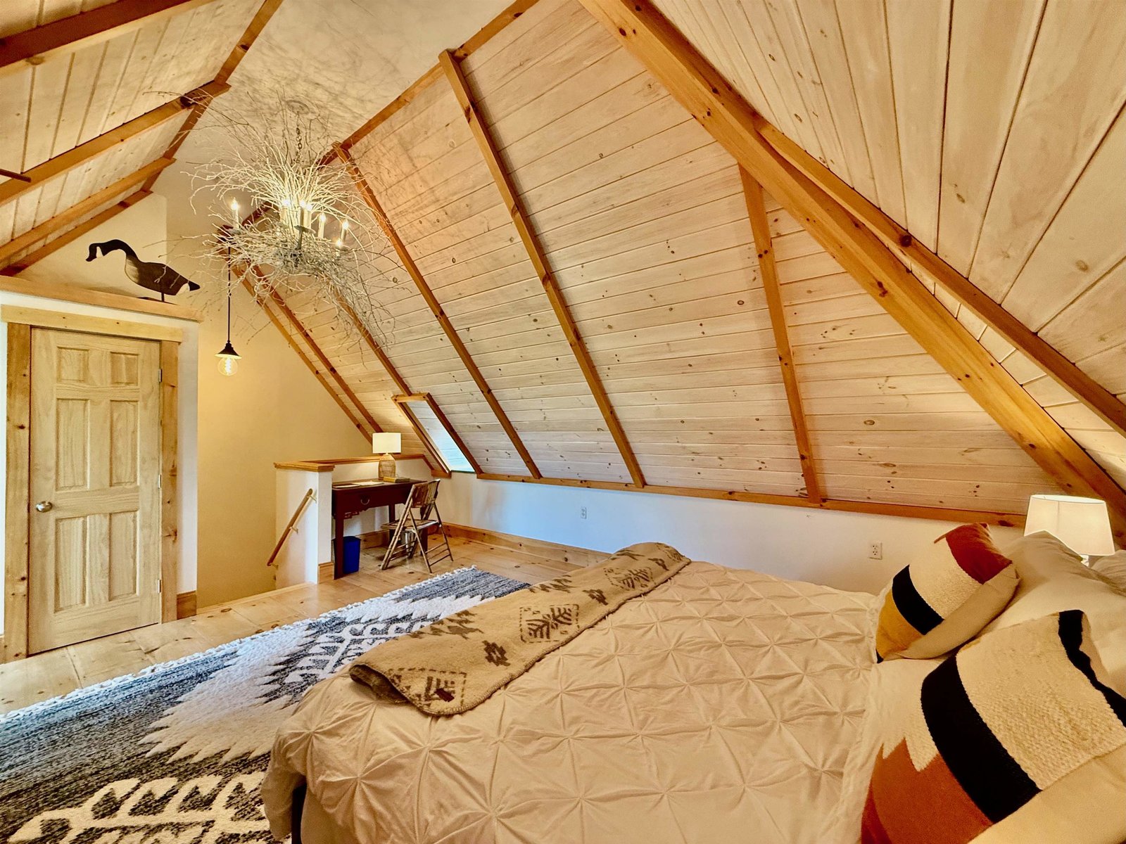 Alternate view of sleeping area
