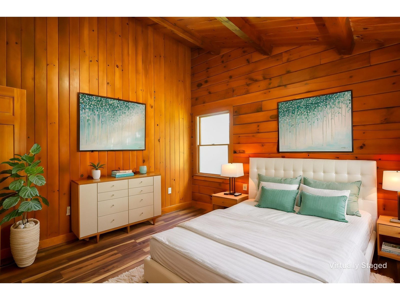 Primary Bedroom - Virtually staged