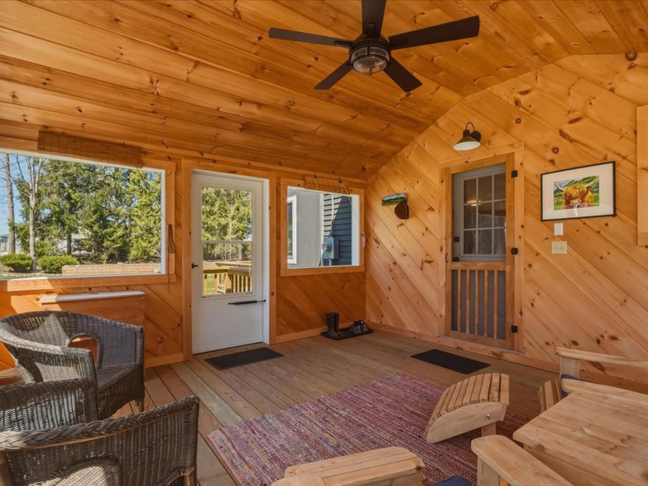 New Screen Porch is a Delight