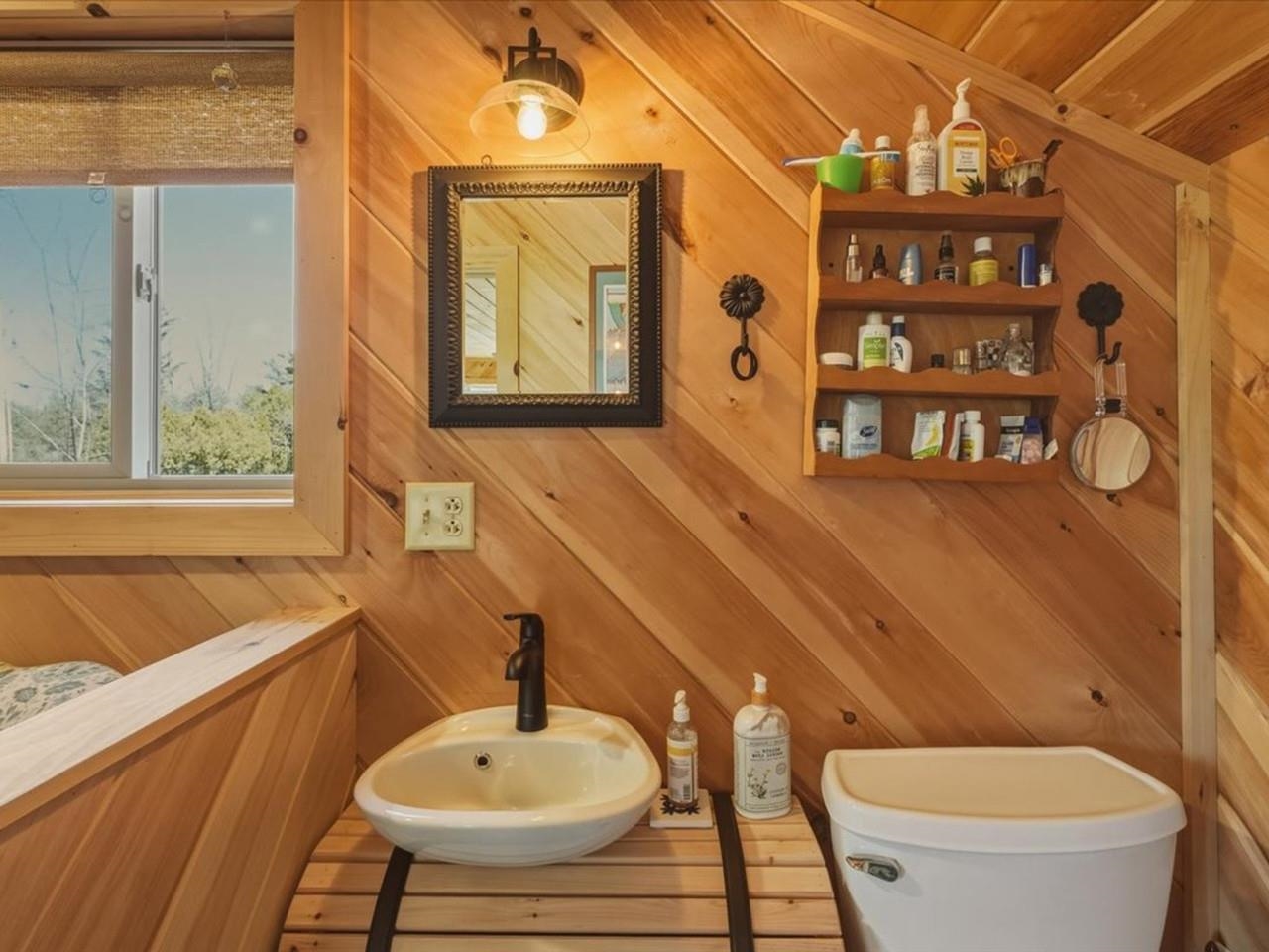 Half Bath Attached to Bedroom
