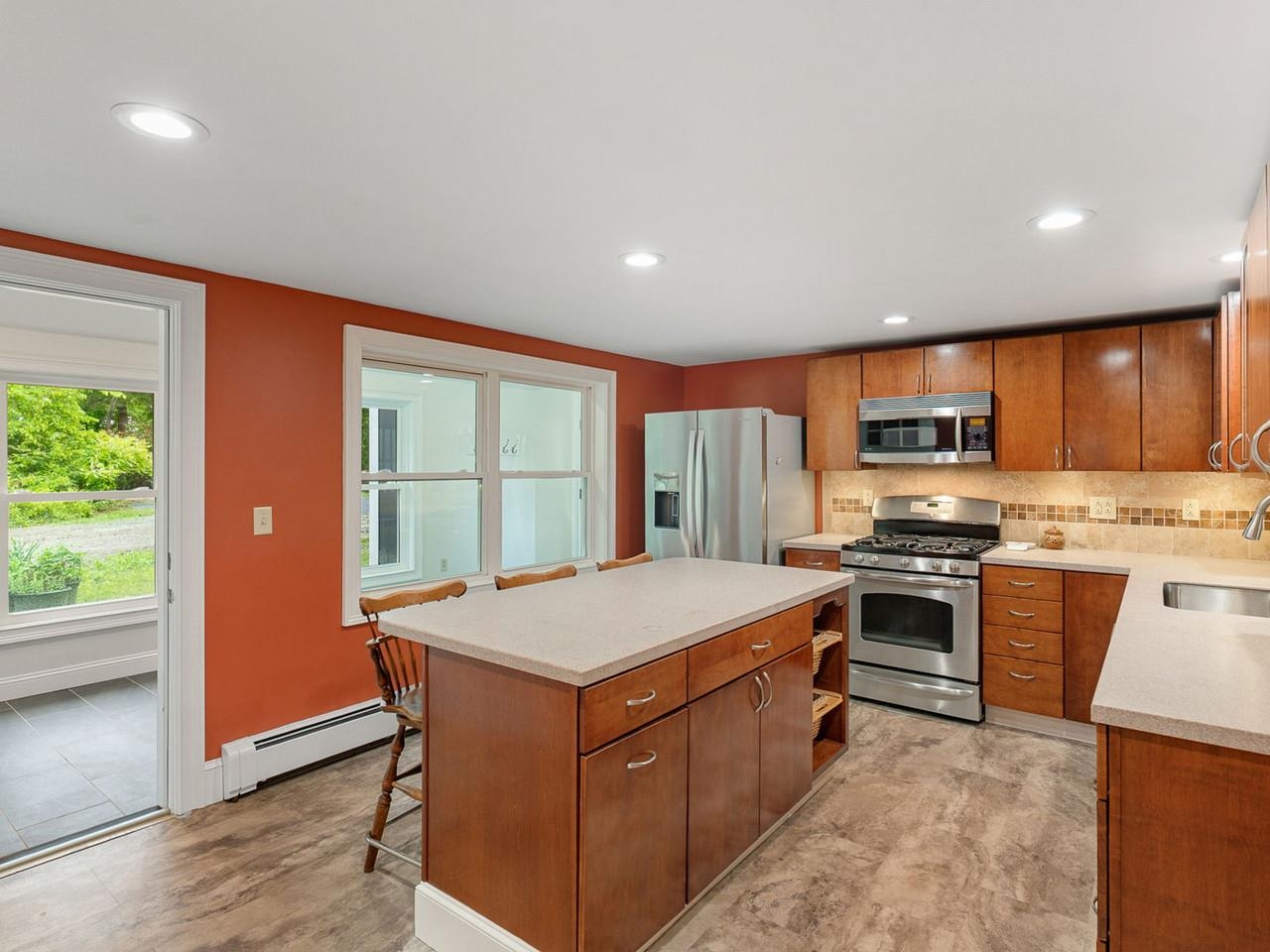 Bright kitchen