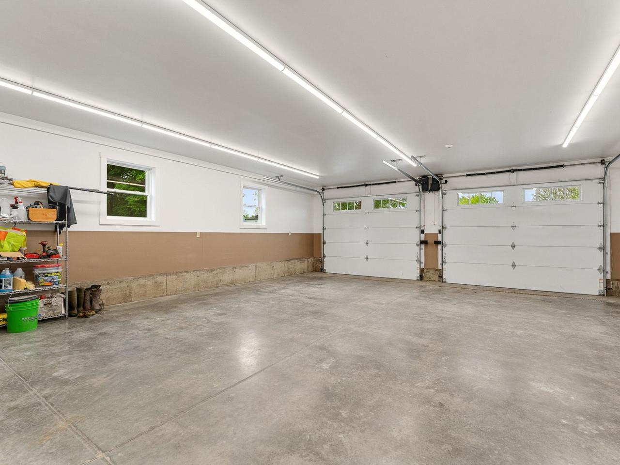 Heated & water-proofed garage
