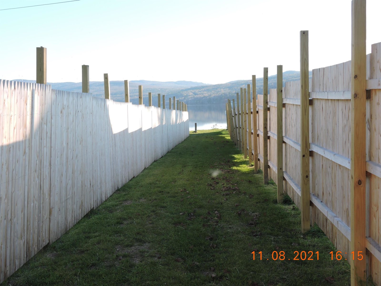 walkway to Lake