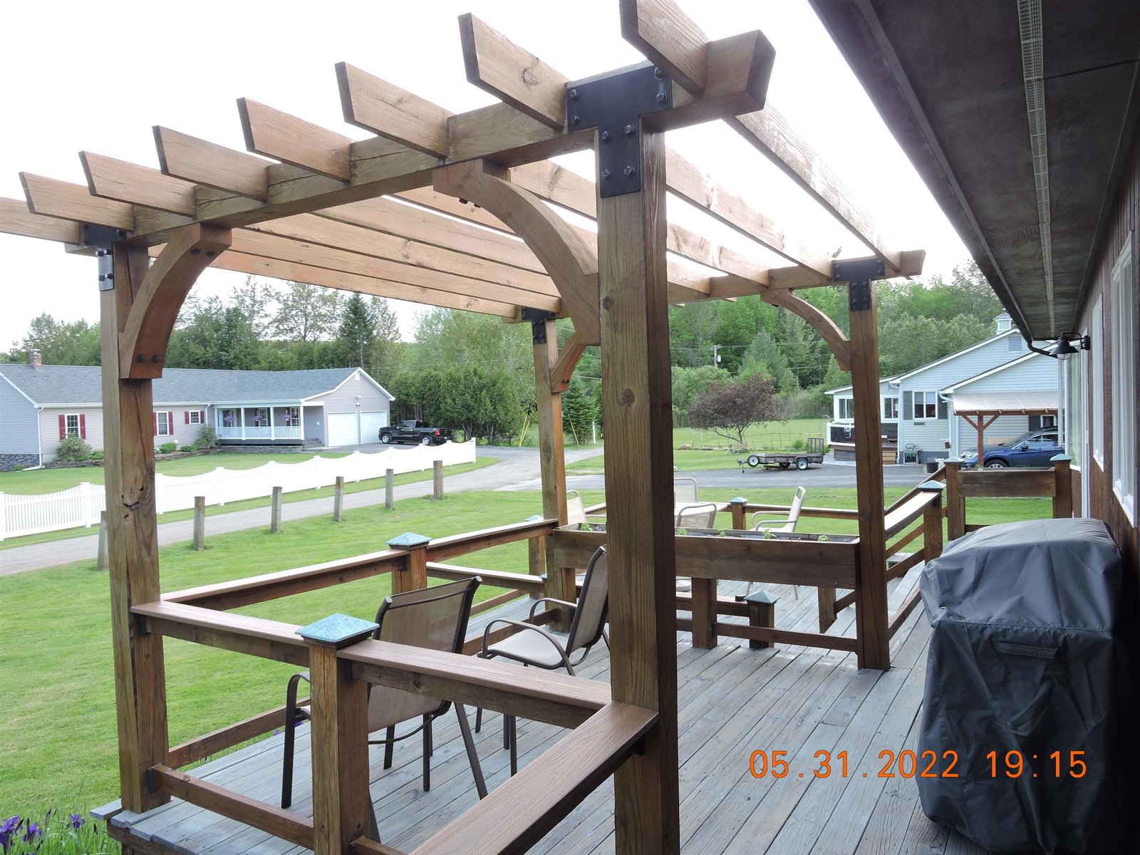 Pergola on Deck