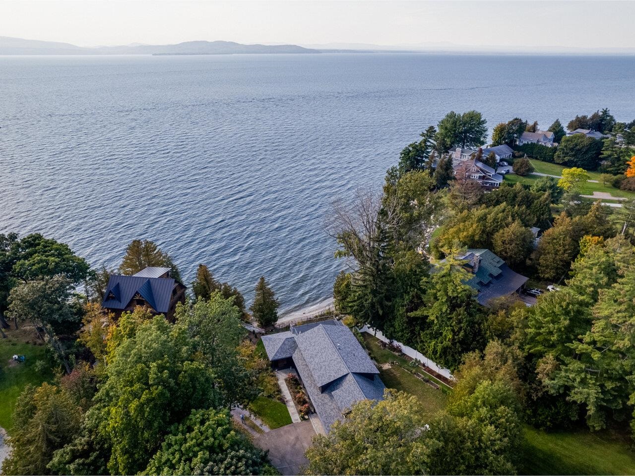 Rare Burlington lakefront home
