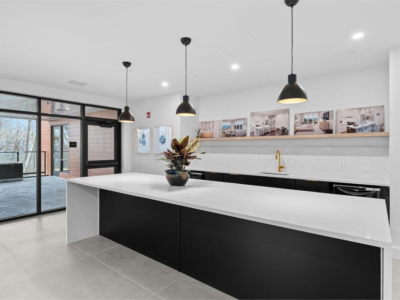 Kitchen next to terrace