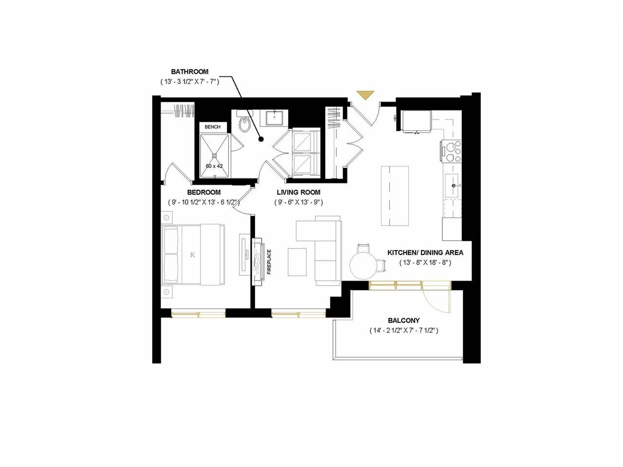 Unit floor plan