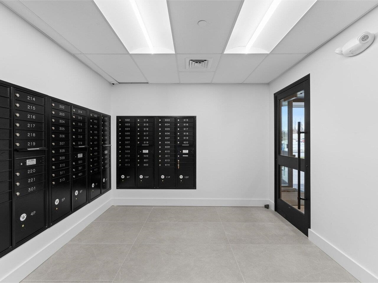 Secure mail room