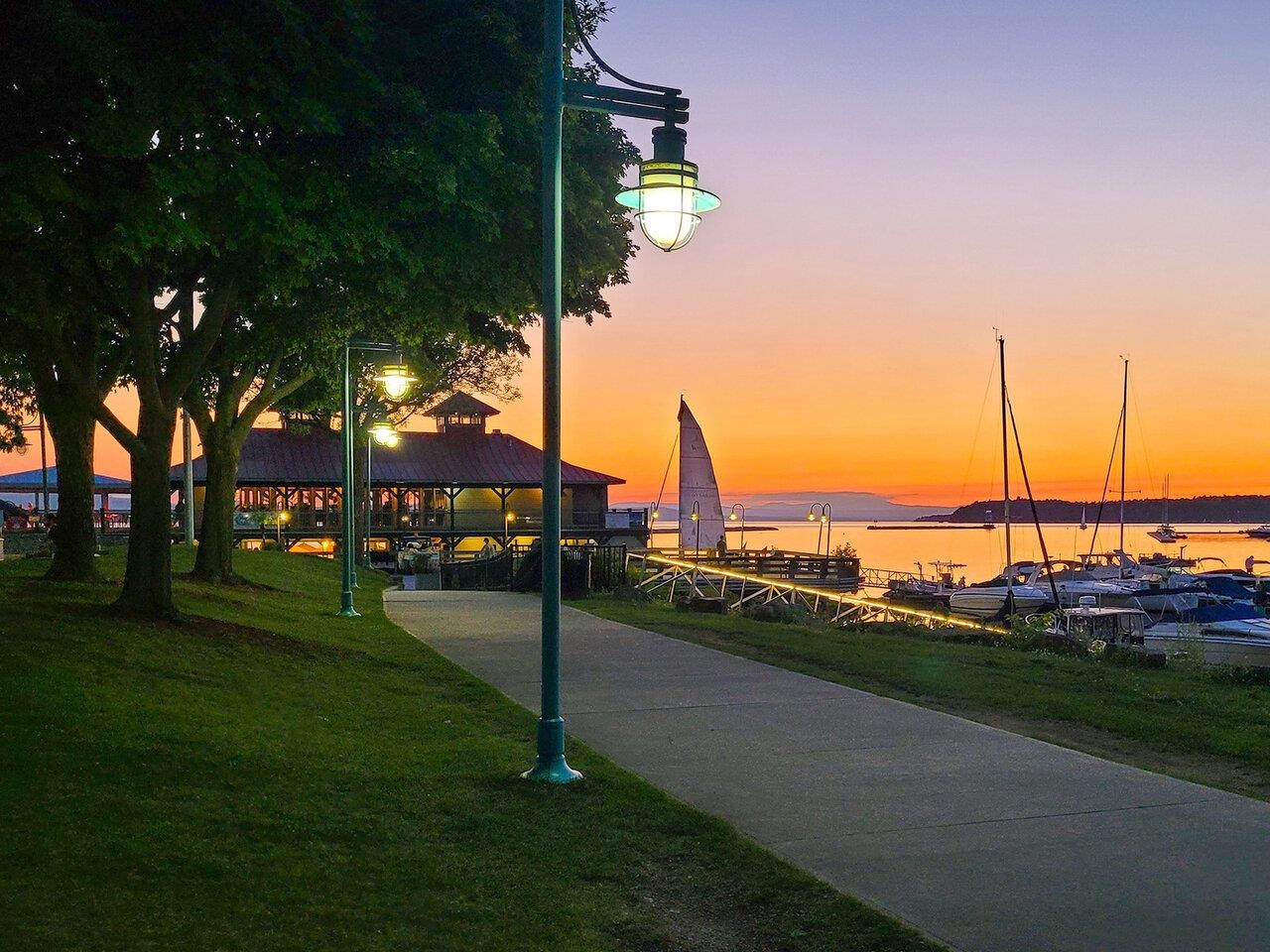 Burlington waterfront