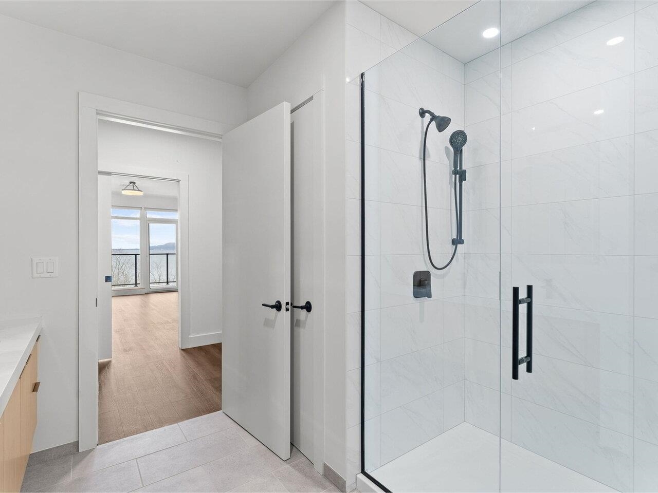 Beautiful glass shower