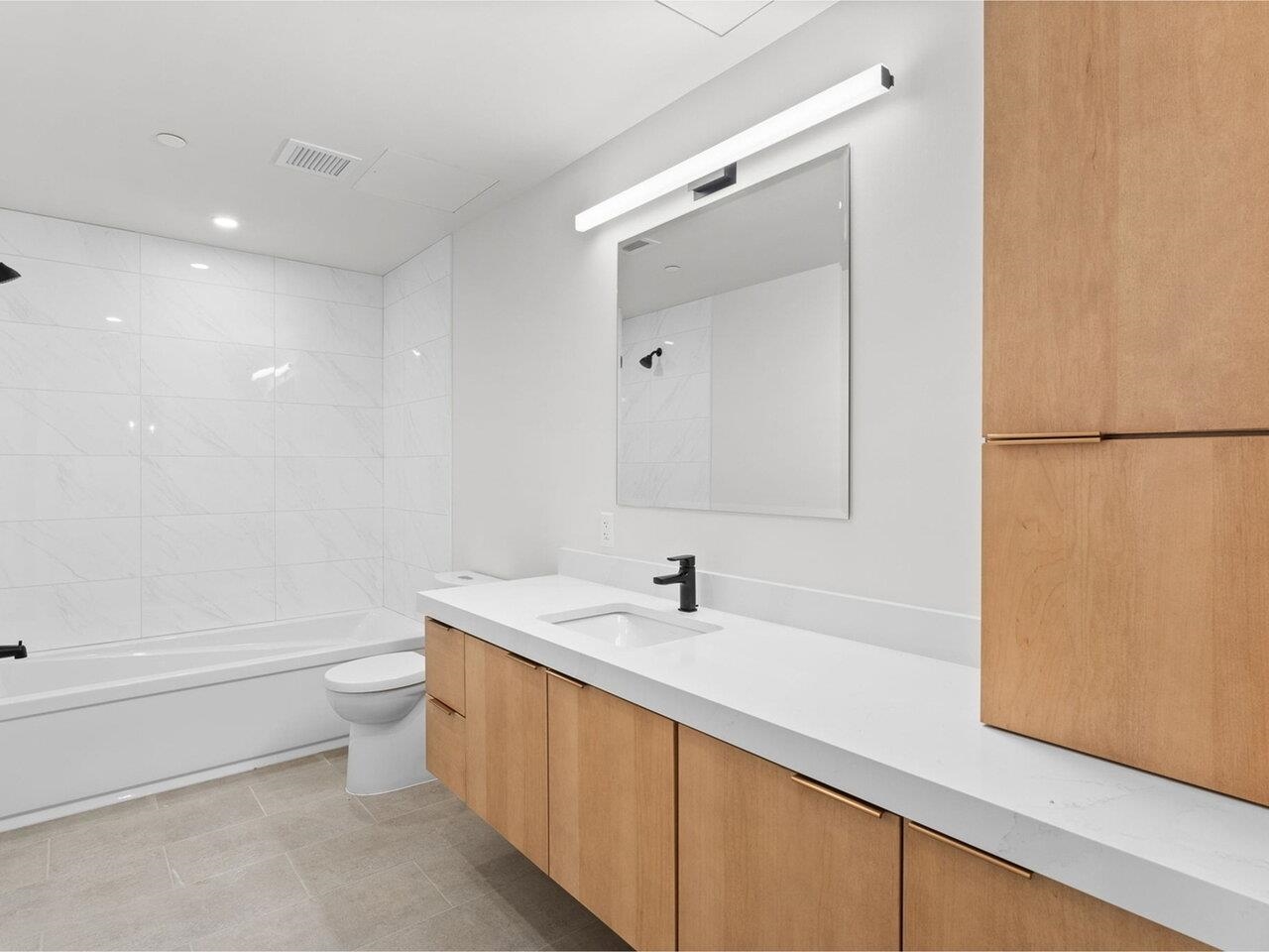 Gorgeous floating vanity