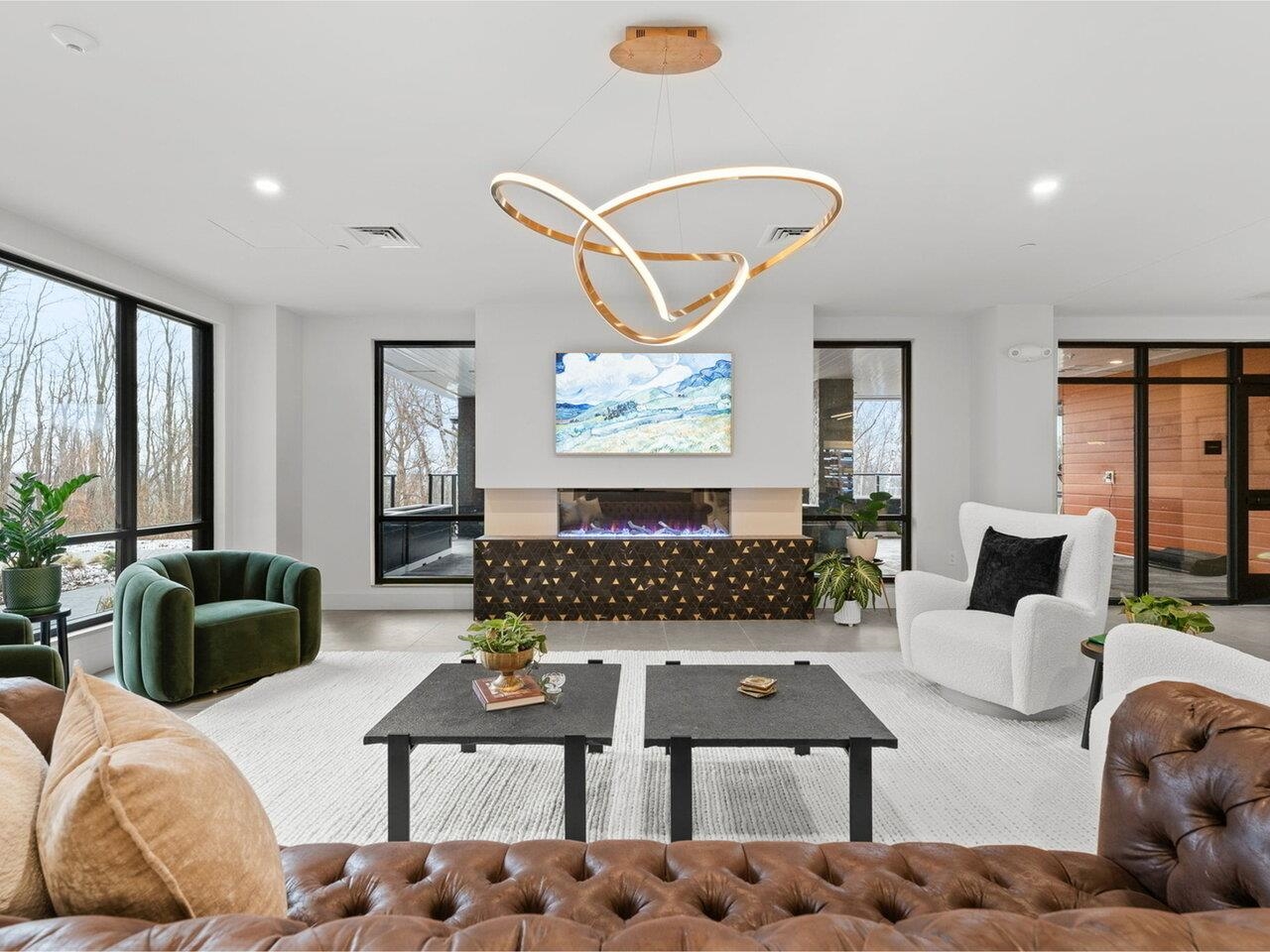 Stylish common lounge!