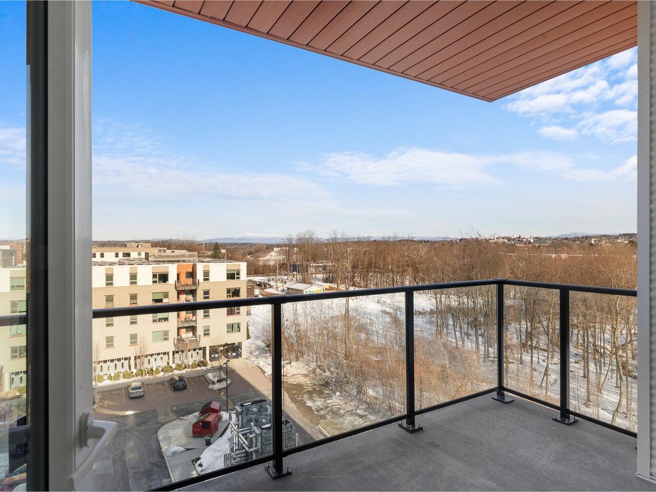 Sizeable 113 sq. ft. balcony