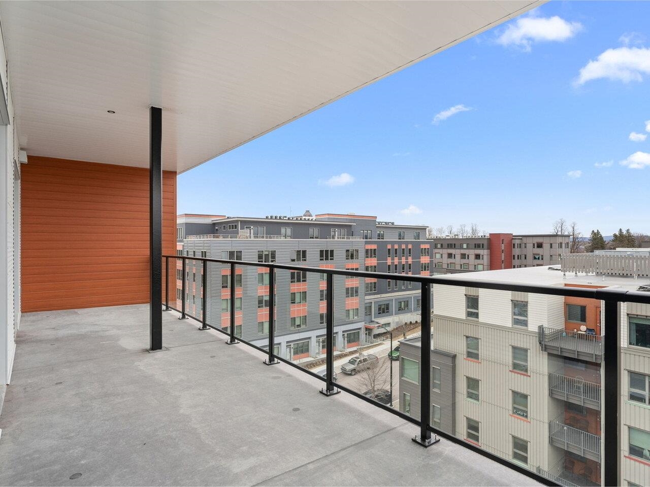Generous 295 sq. ft. balcony!