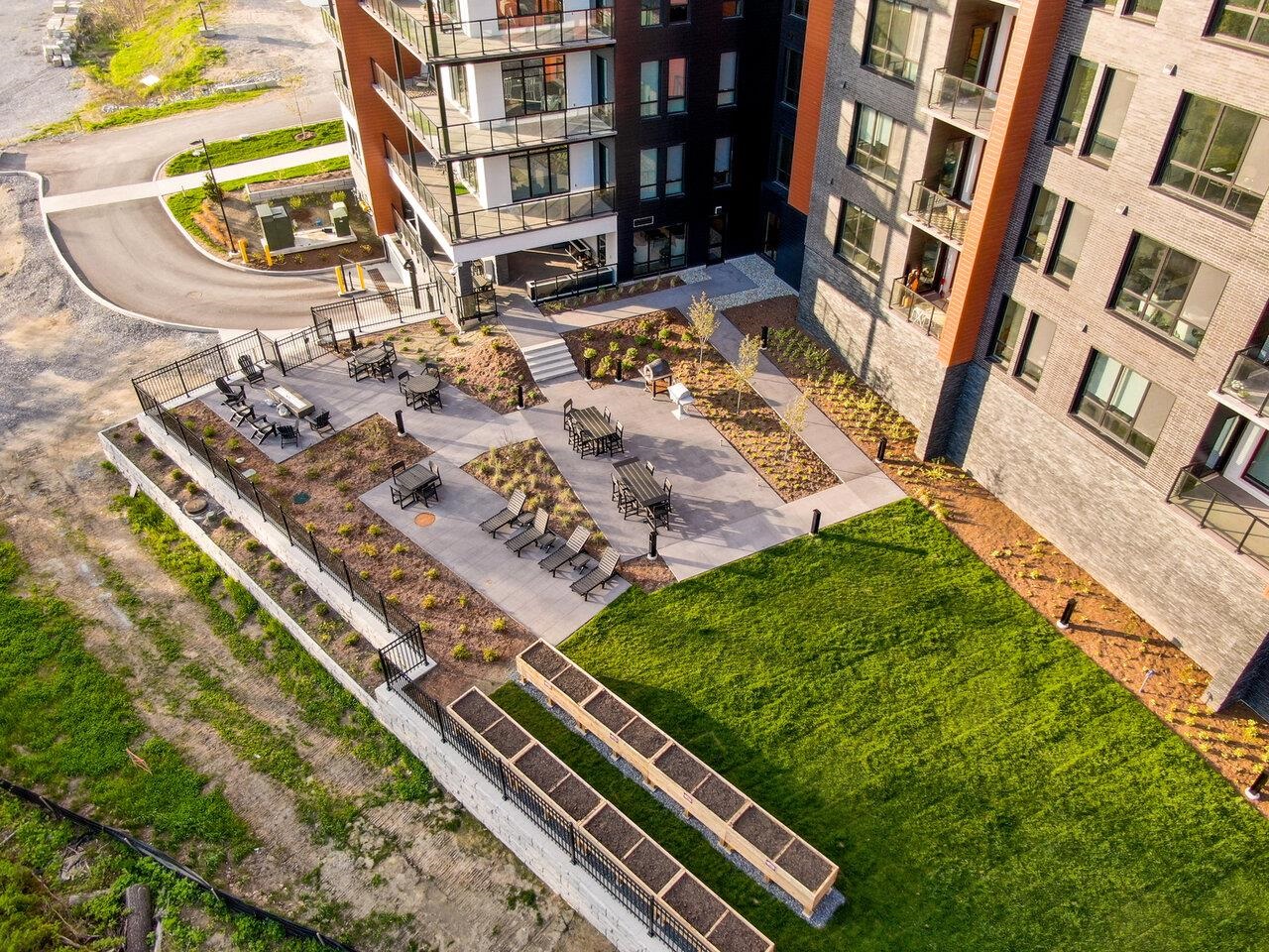Shared courtyard