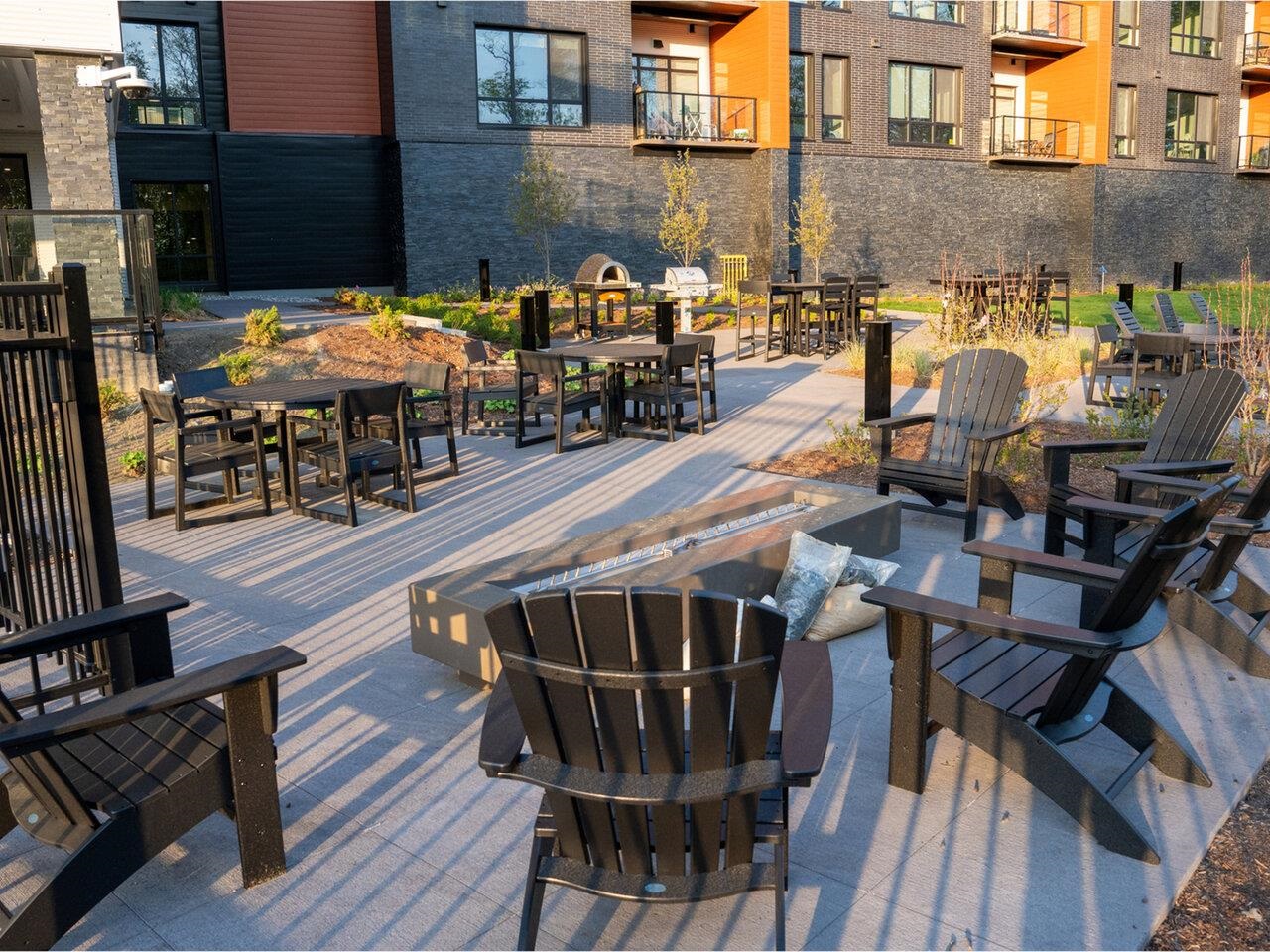 Shared courtyard