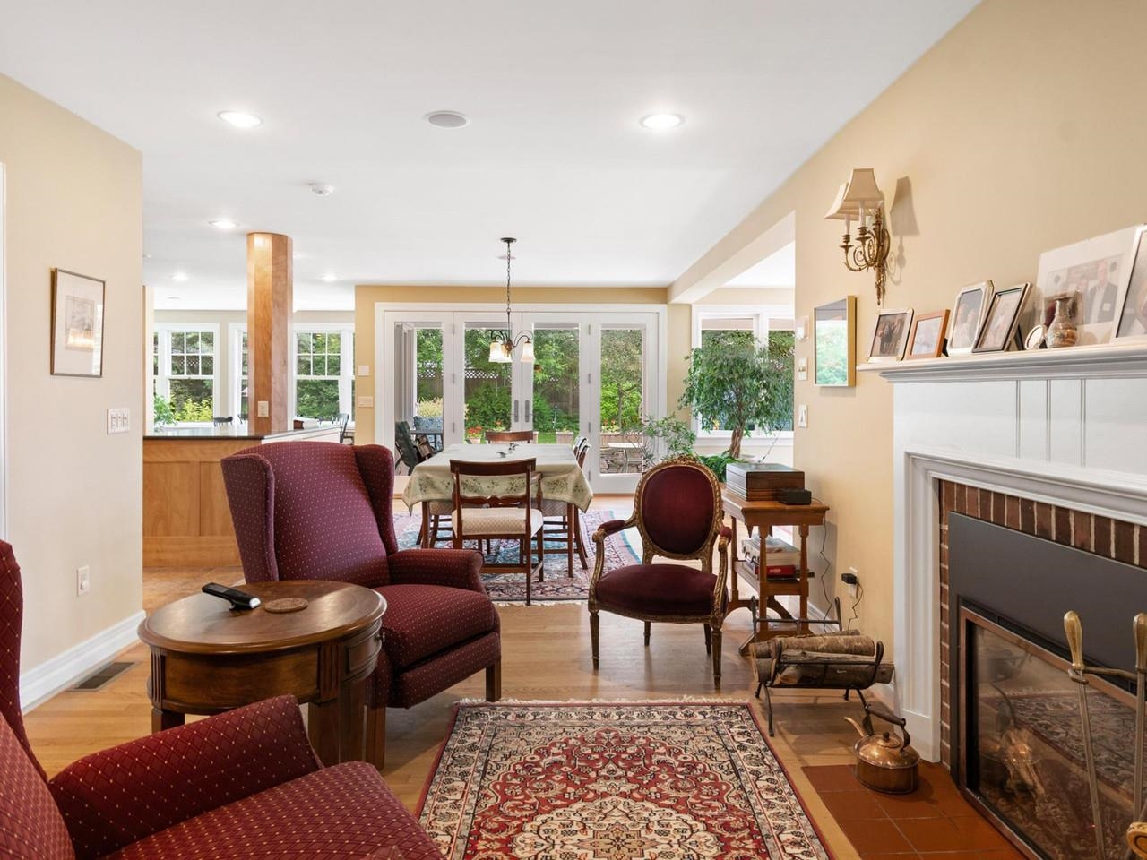 Cozy formal living area