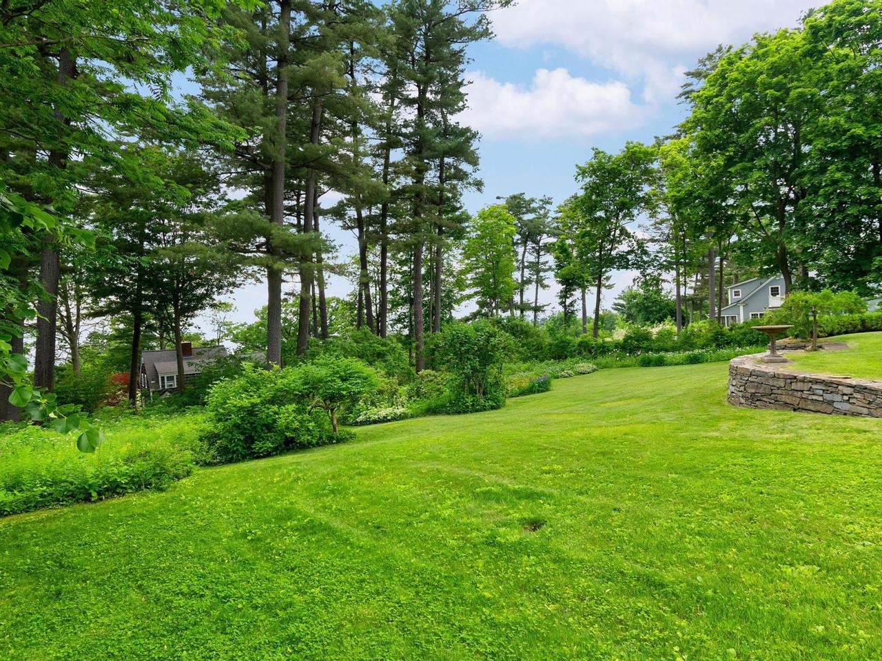 Open lawn space