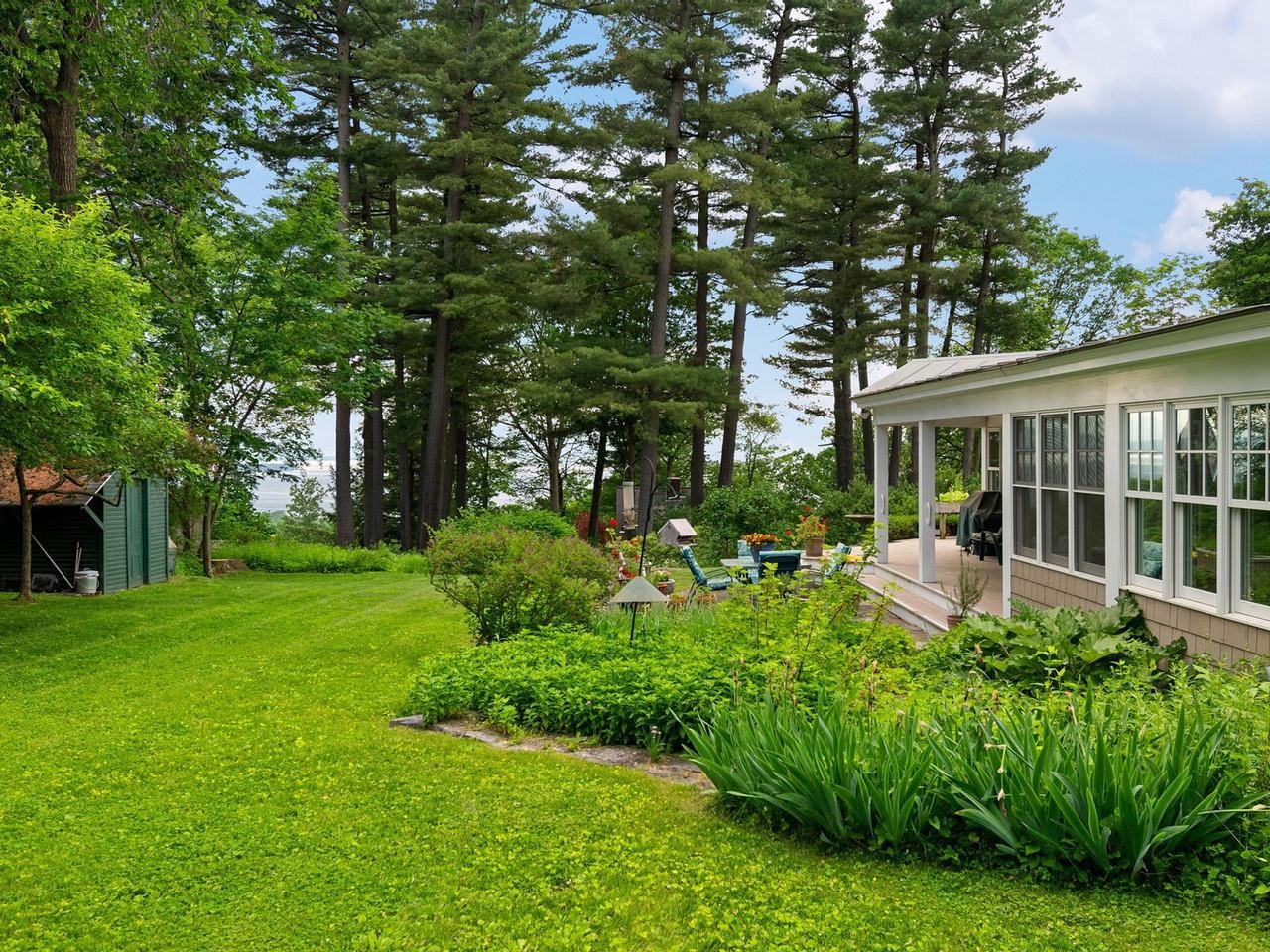 A curated outdoor space