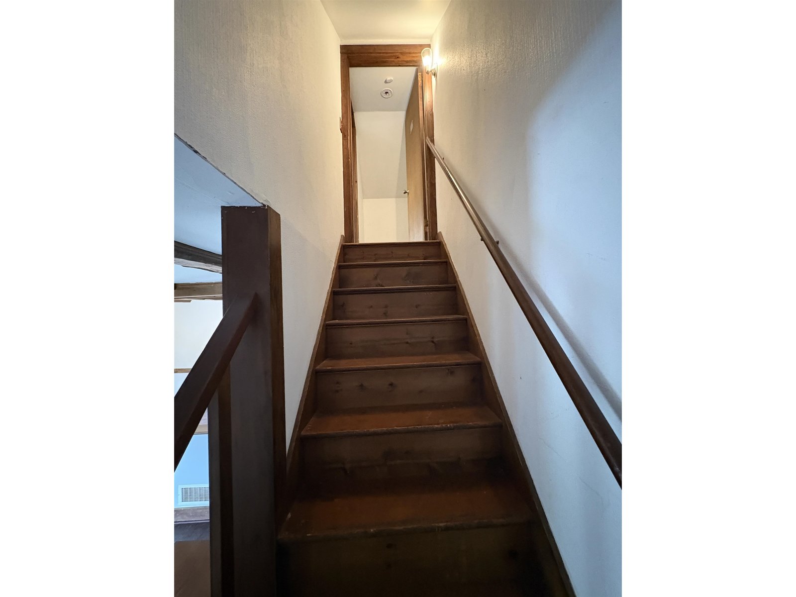interior stairs to basement ADU