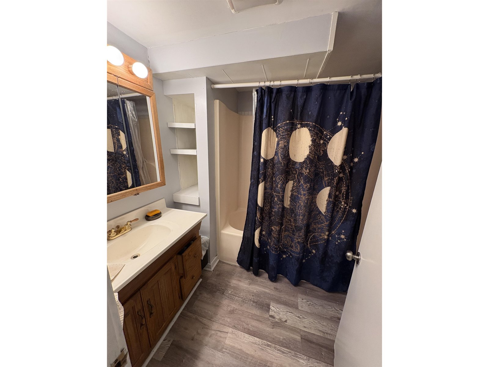 basement bath off bedroom