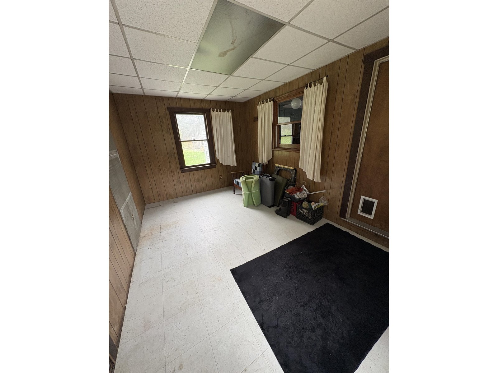 main floor entry area