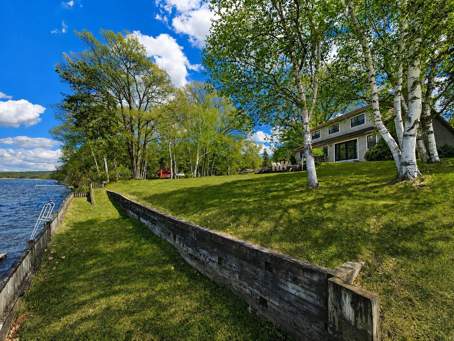 Tiered Water Frontage