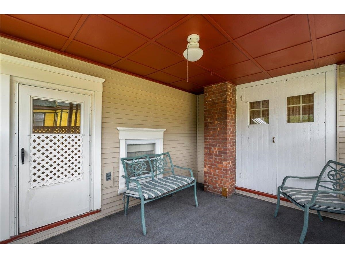Porch off of kitchen