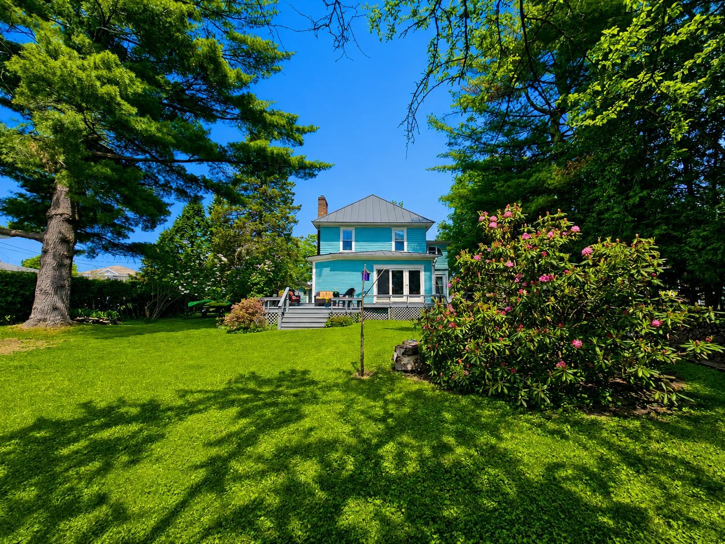 Back View Of Home