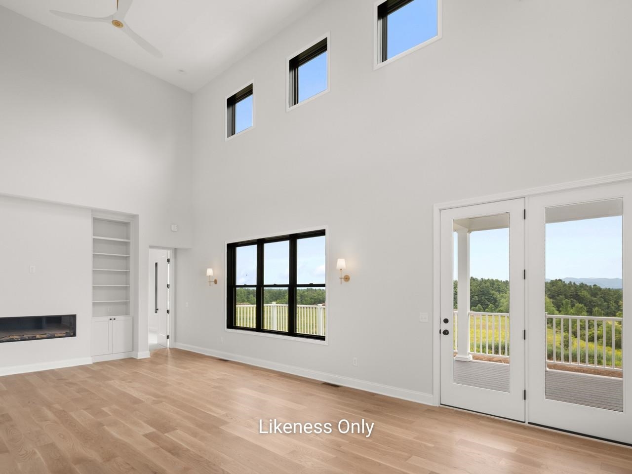 Glass Doors to Large Deck