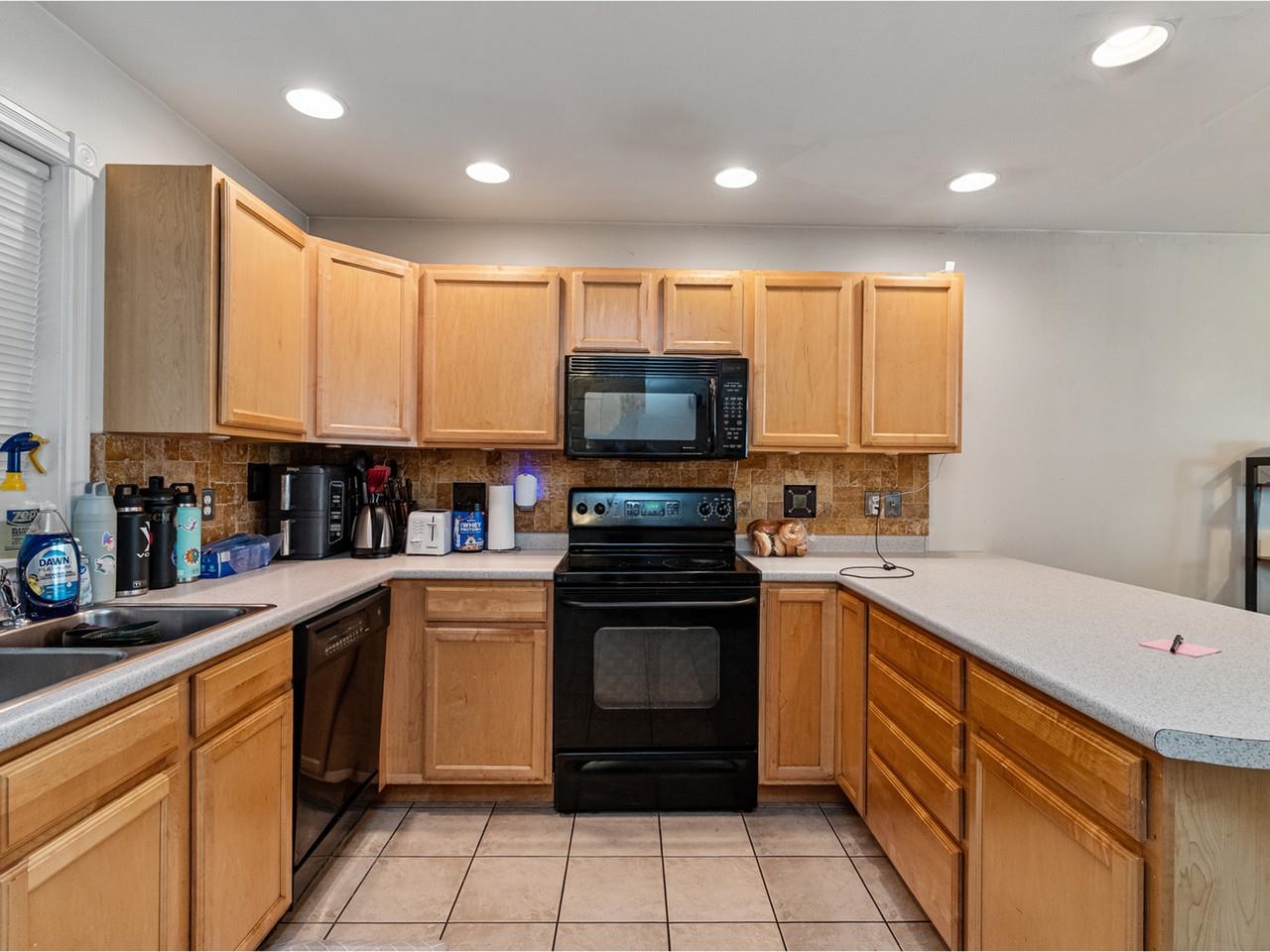 Generous kitchen