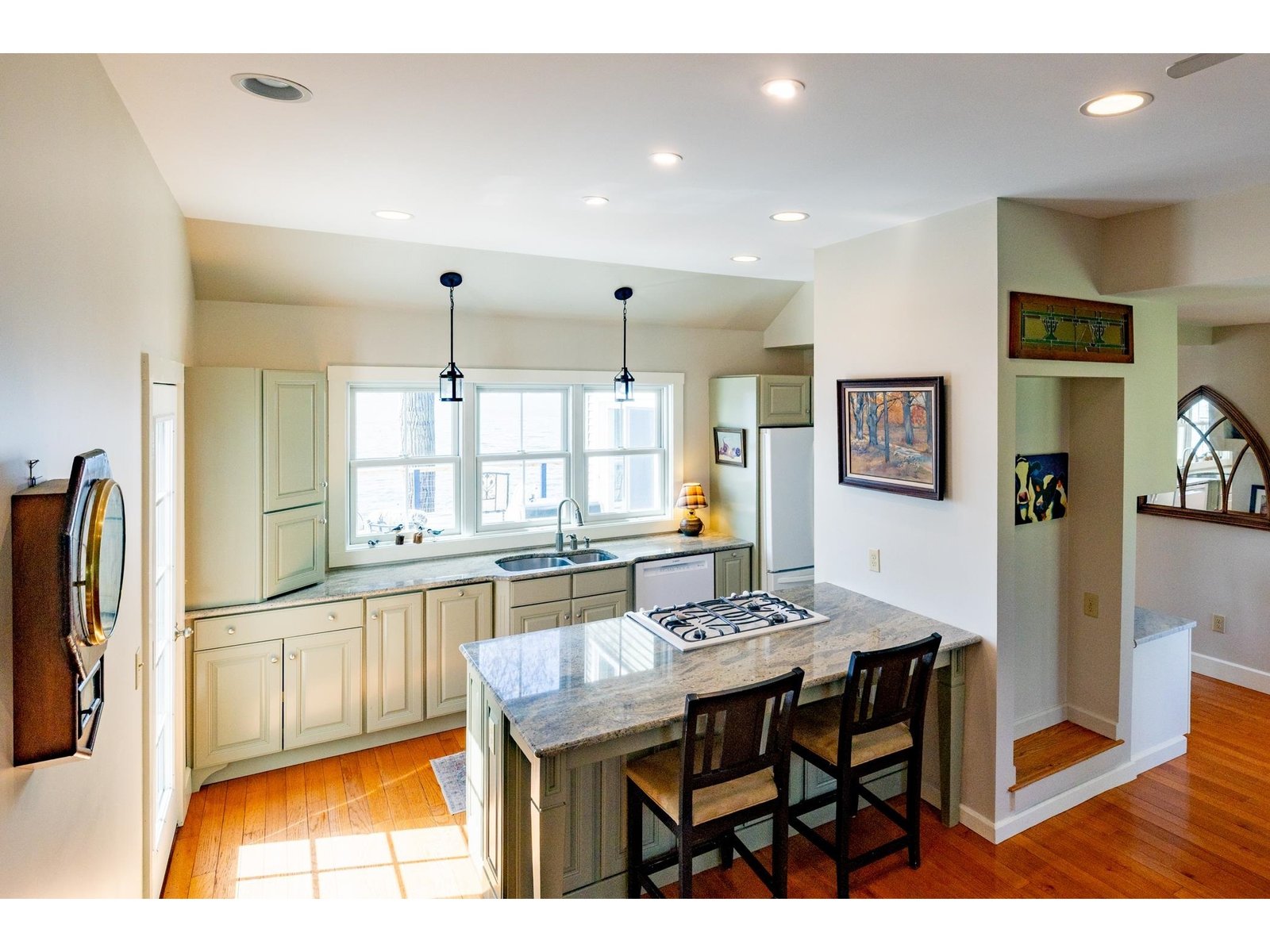 kitchen with high end appliances