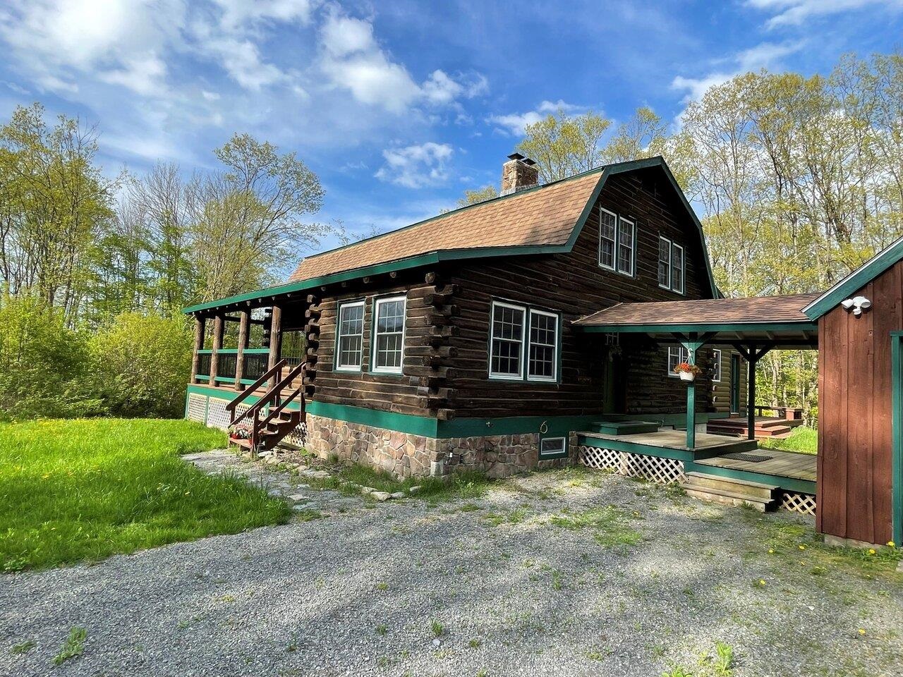 Covered front porch