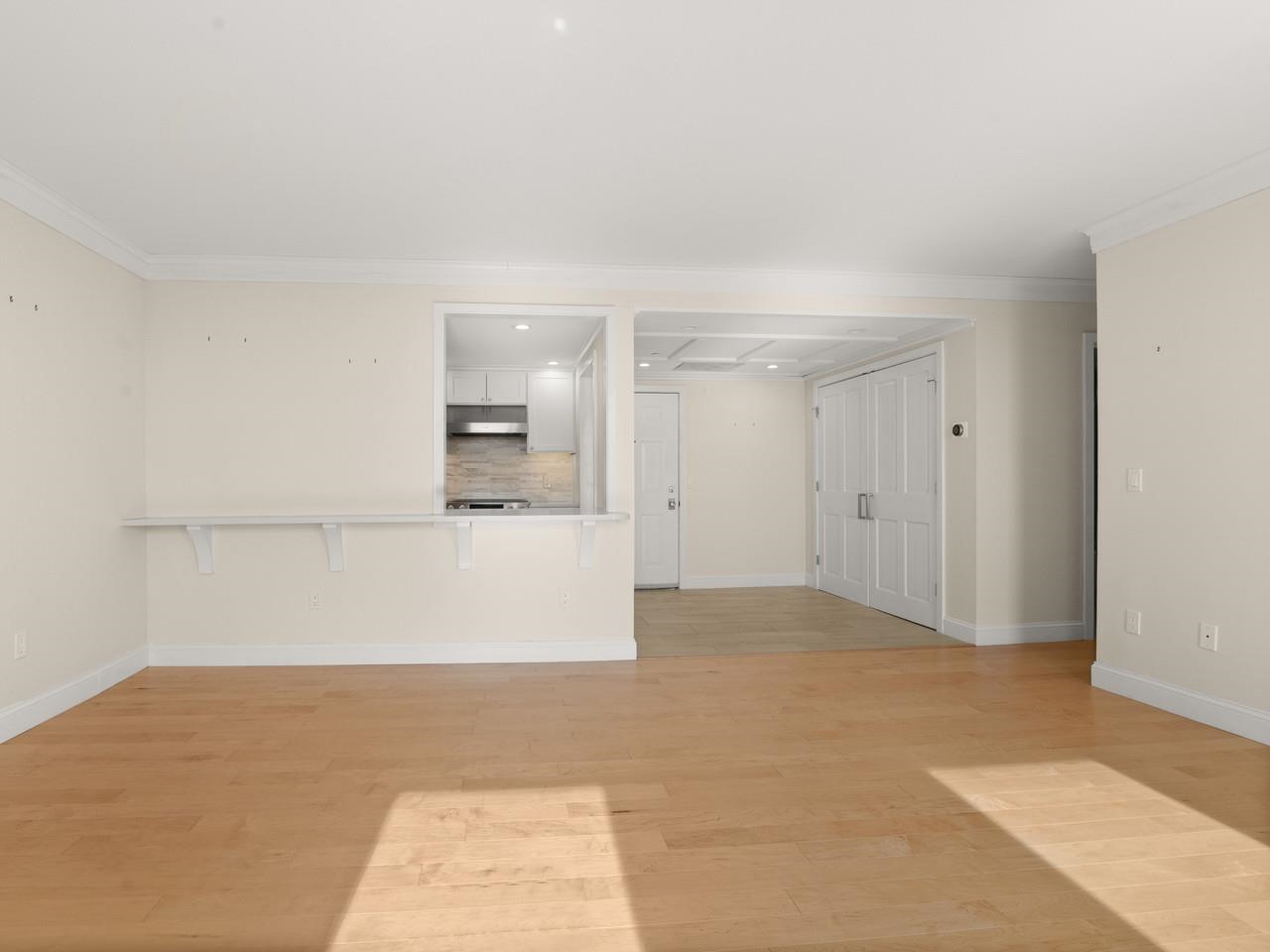 Bright, open living space