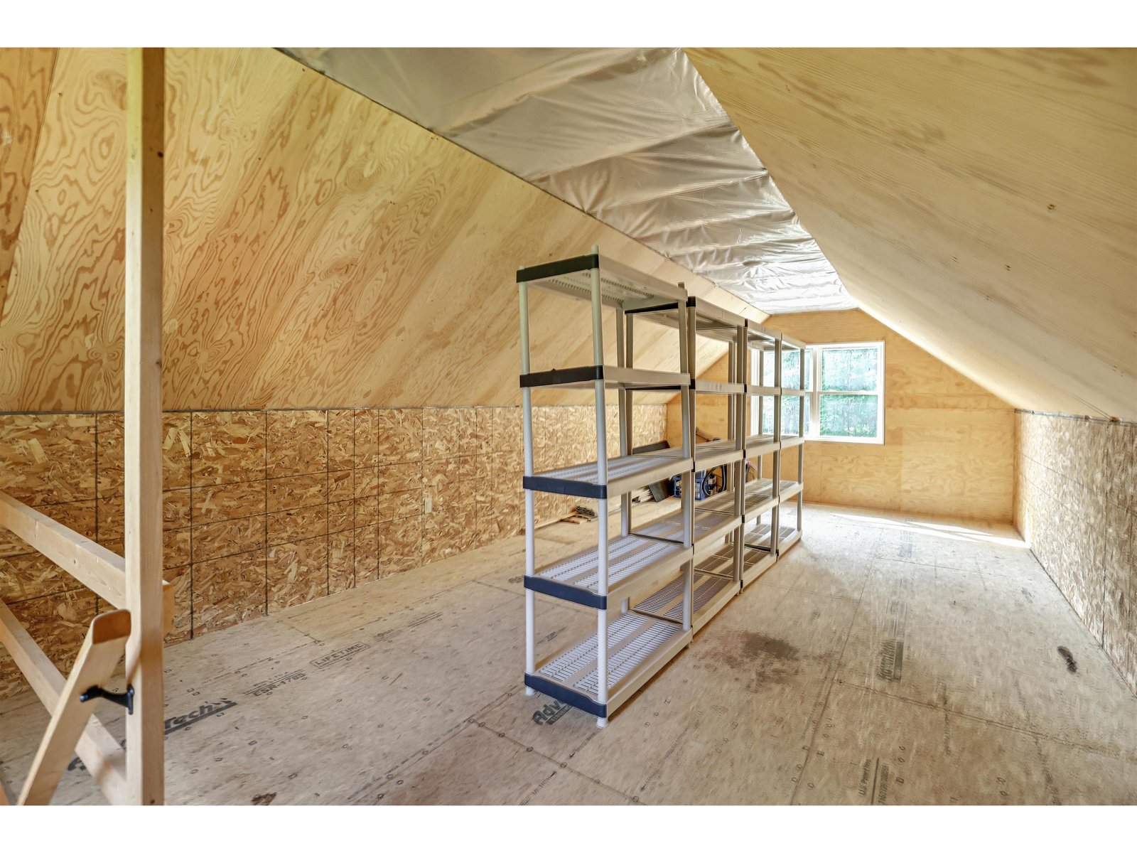 Storage space over garage