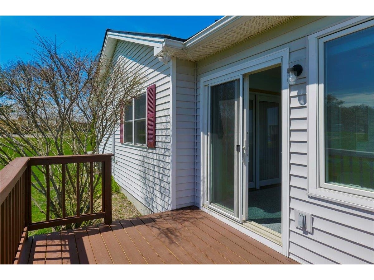 Apartment deck