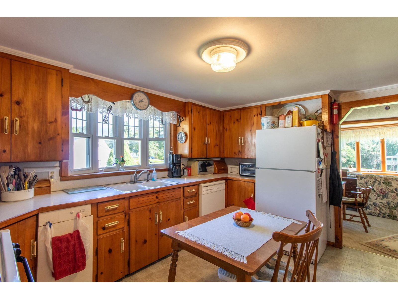 The main house kitchen