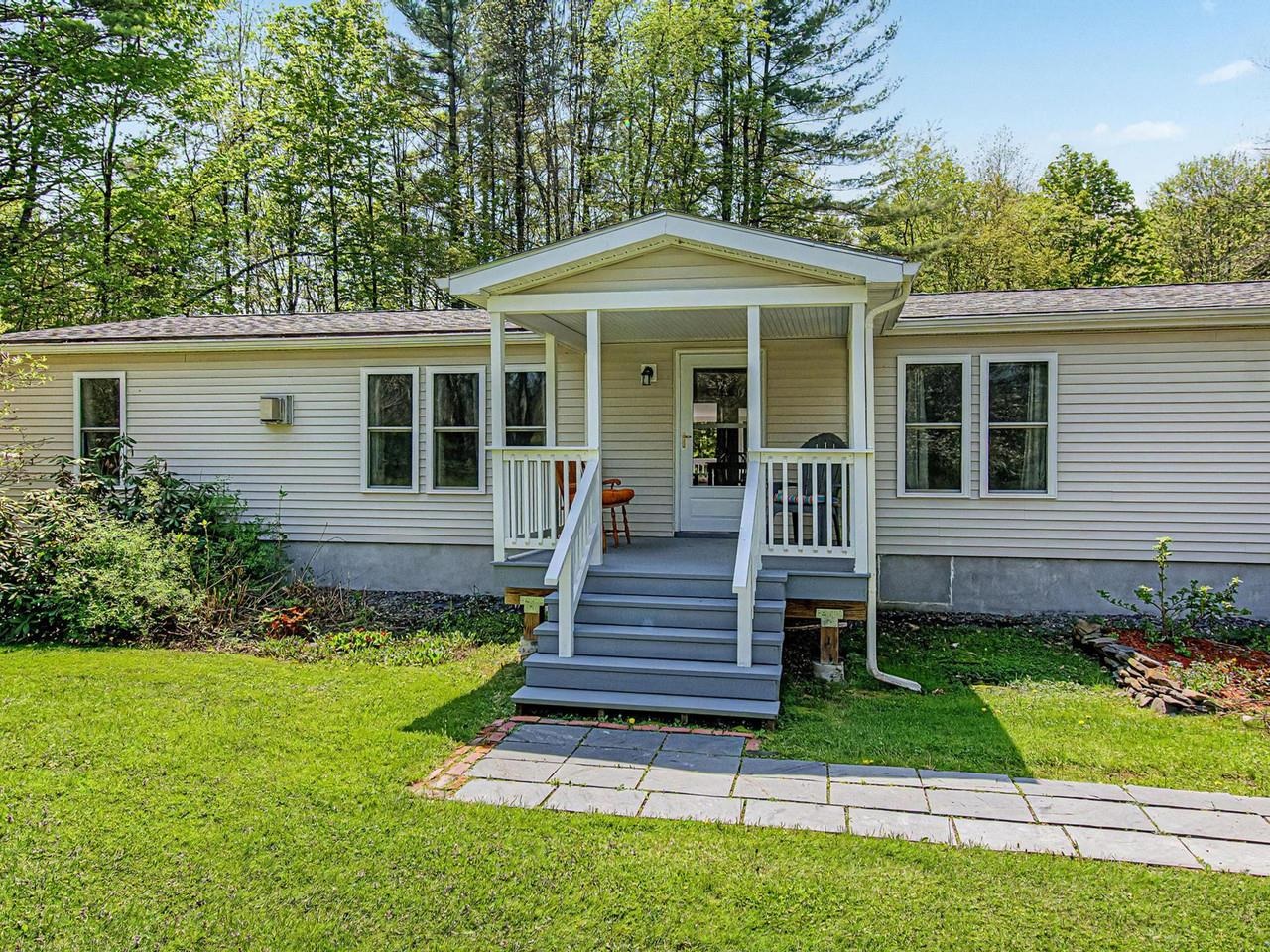 Relax on the covered porch!