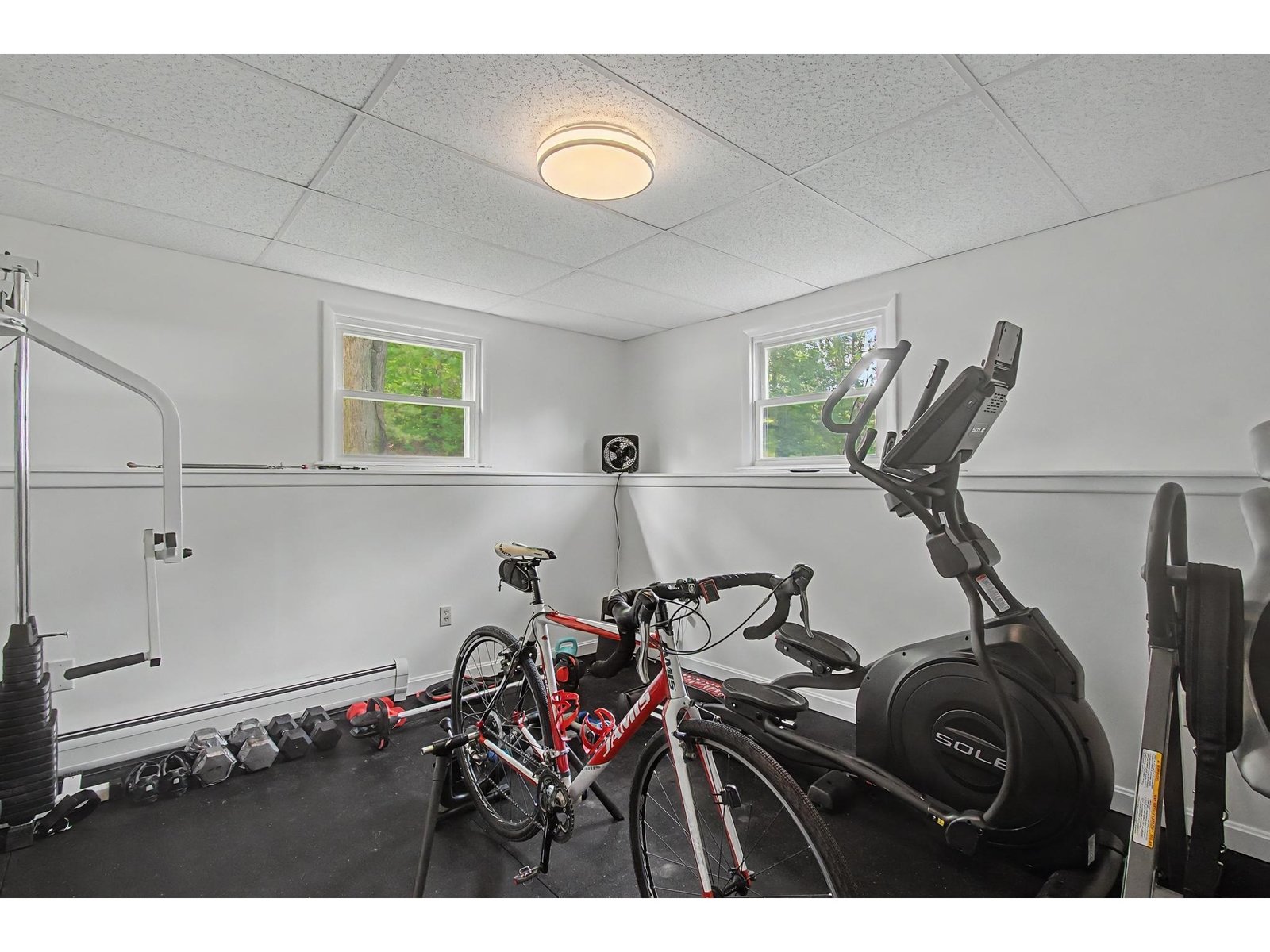 Exercise Room in Basement