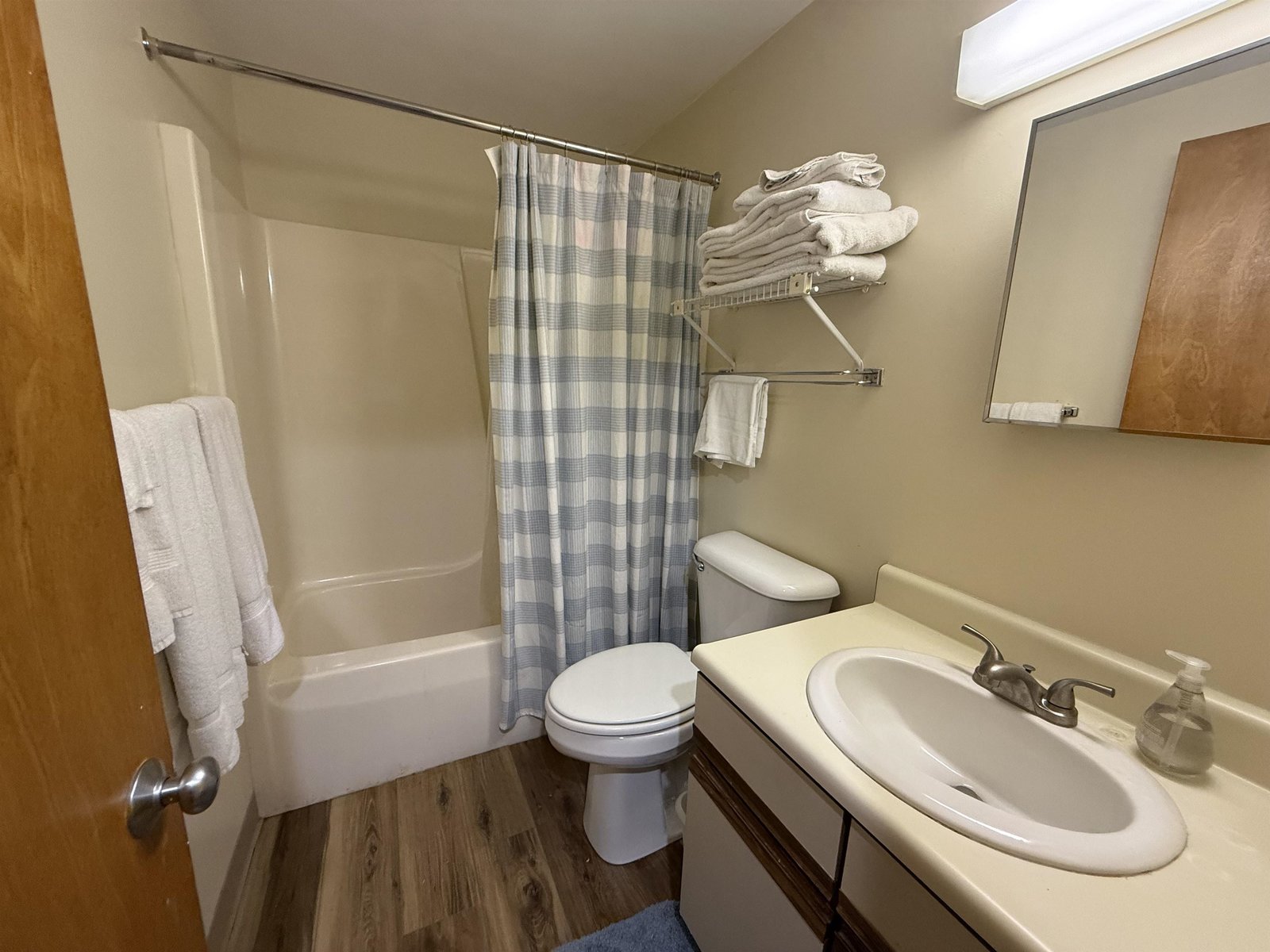Three full bathrooms