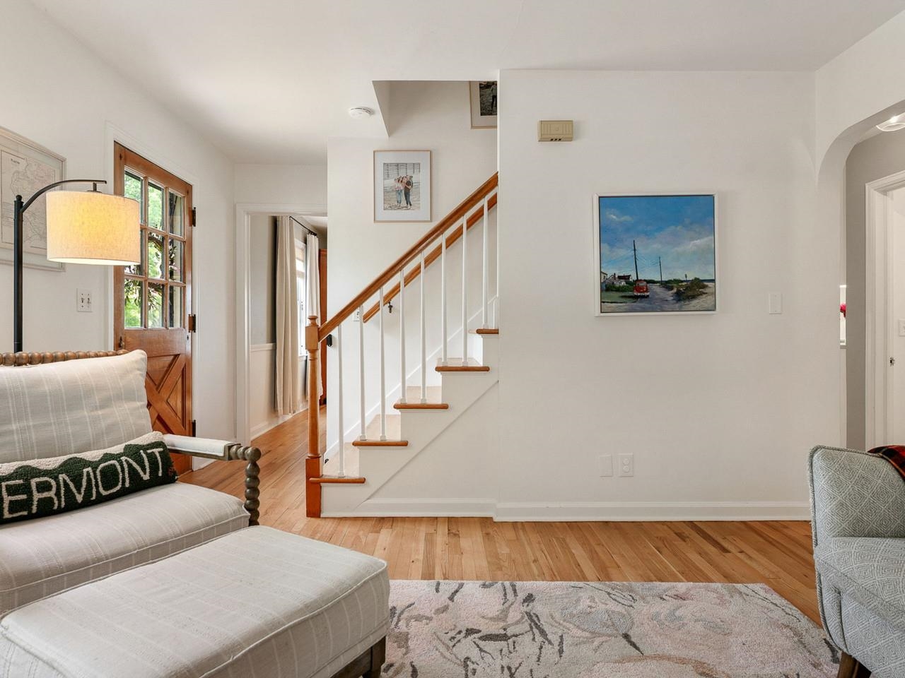 Living Room to Second Floor