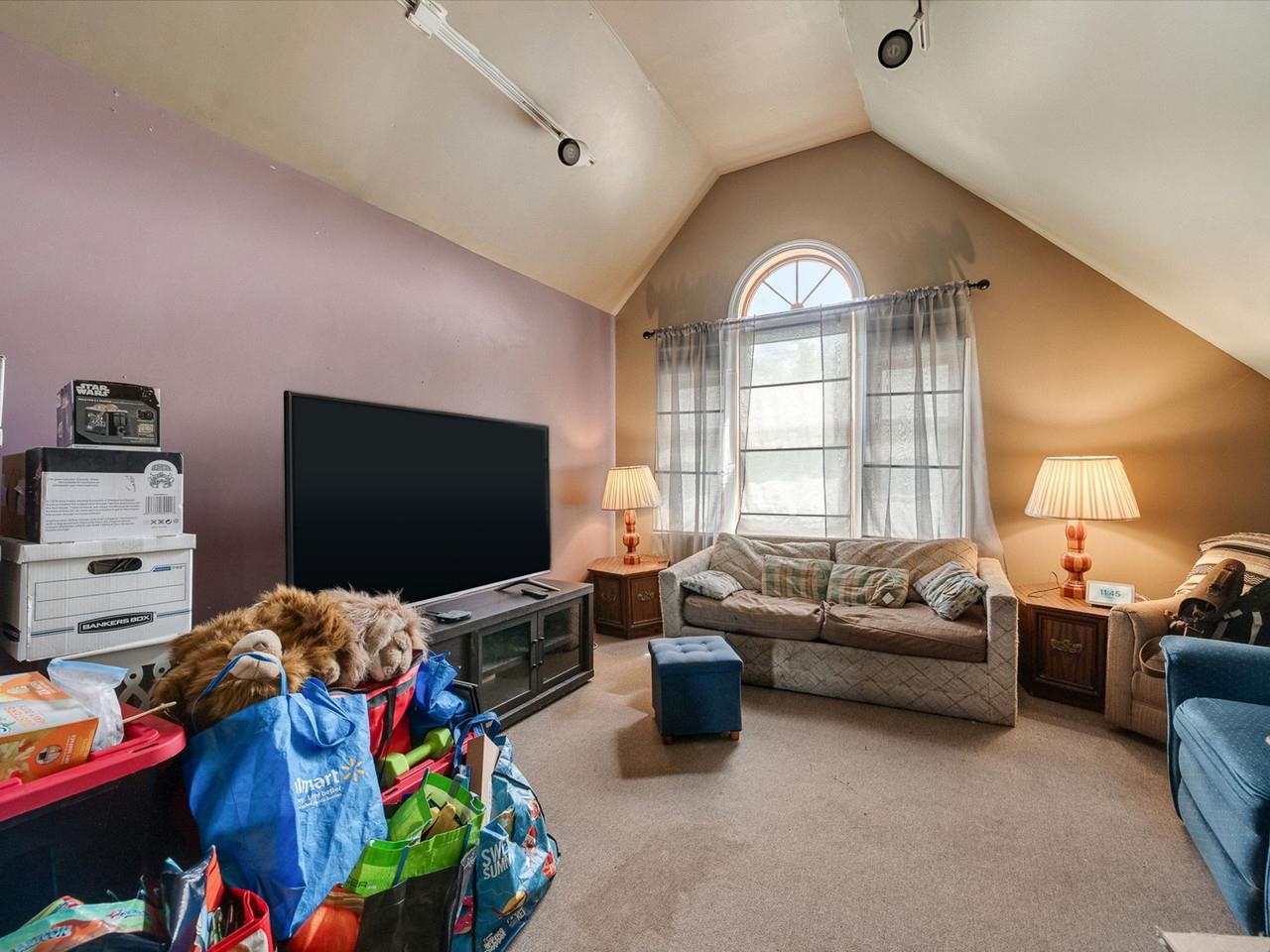 Attic loft area