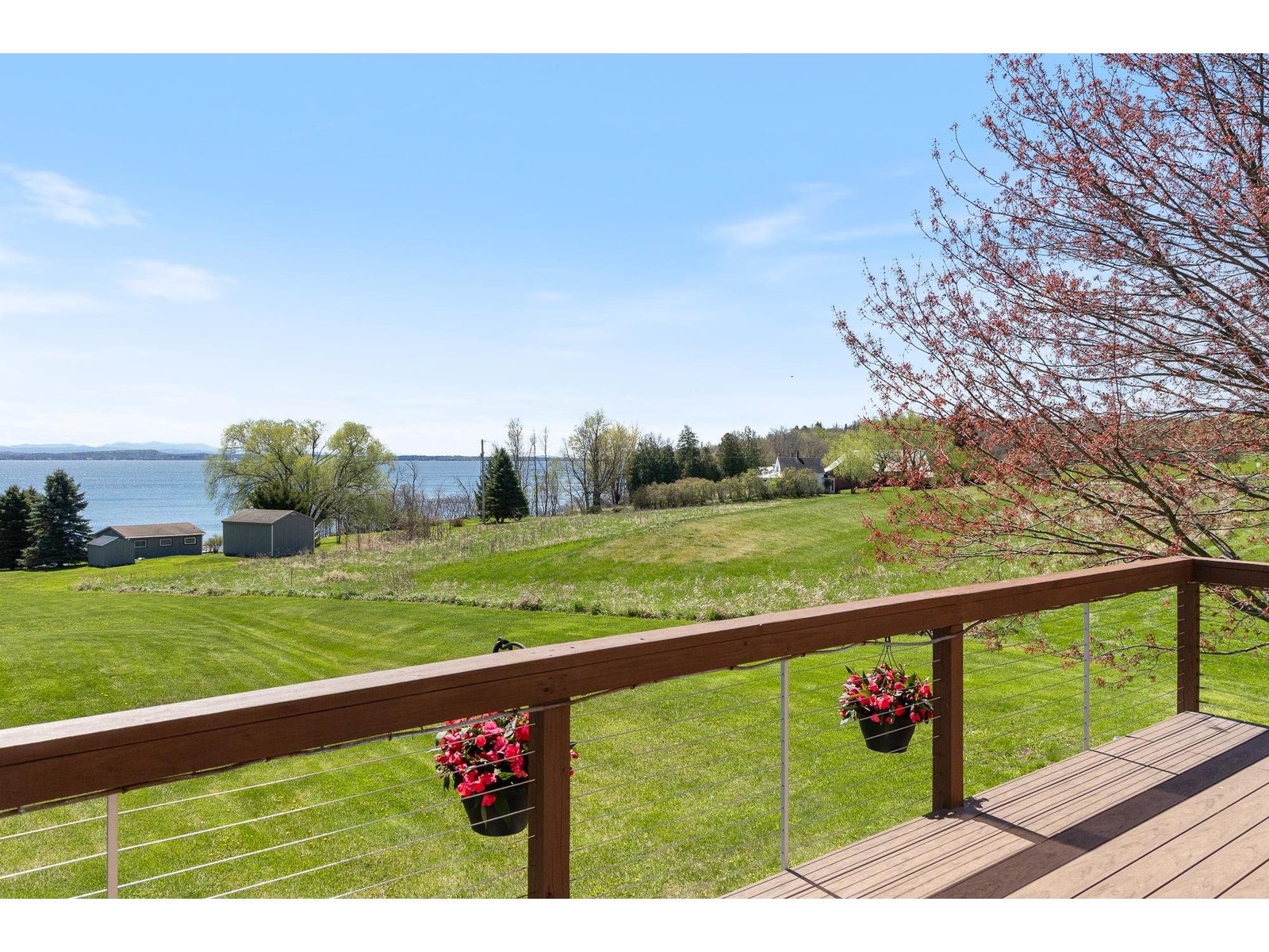 Deck off living room