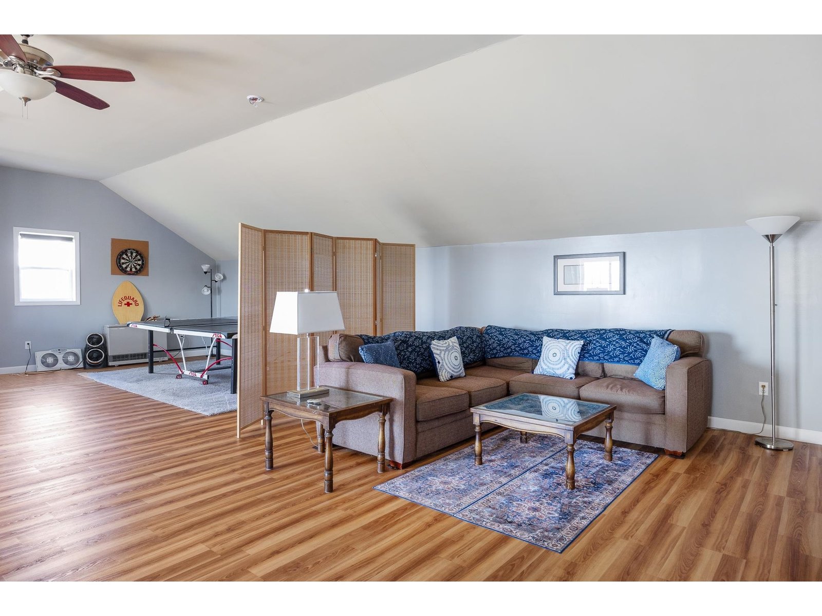 Expansive entertaining space