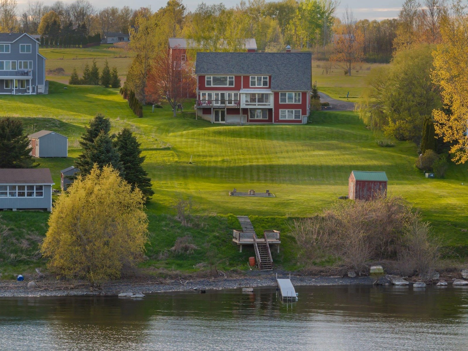 101' of spectacular Lake Champlain waterfront