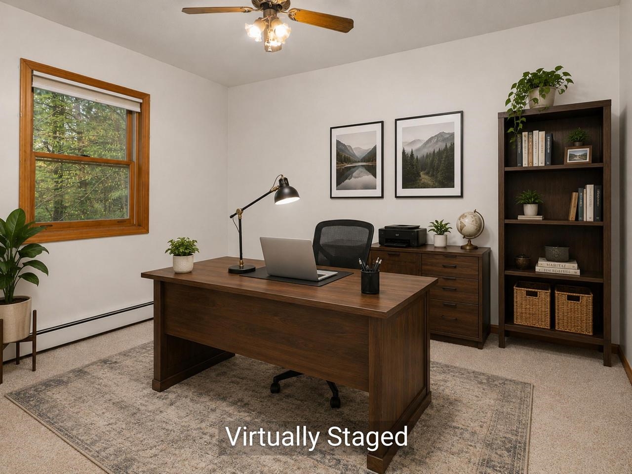 1st floor bedroom/office