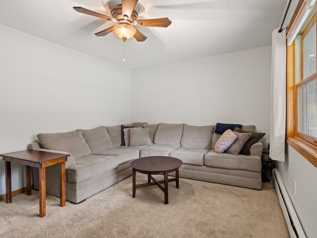 Spacious living room