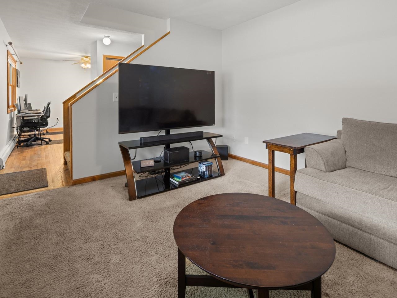 Open living room