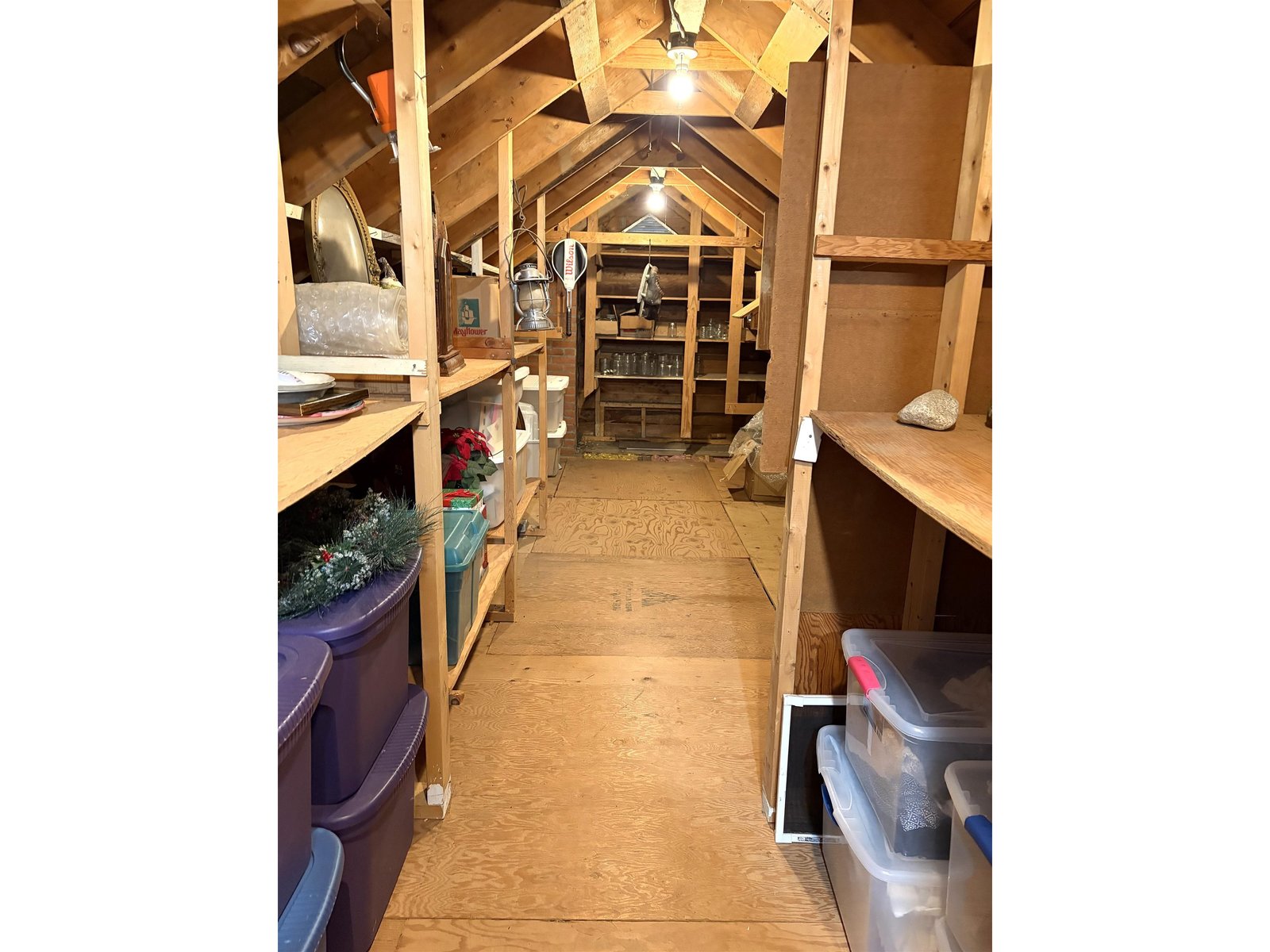 Walk in Attic through walk in closet