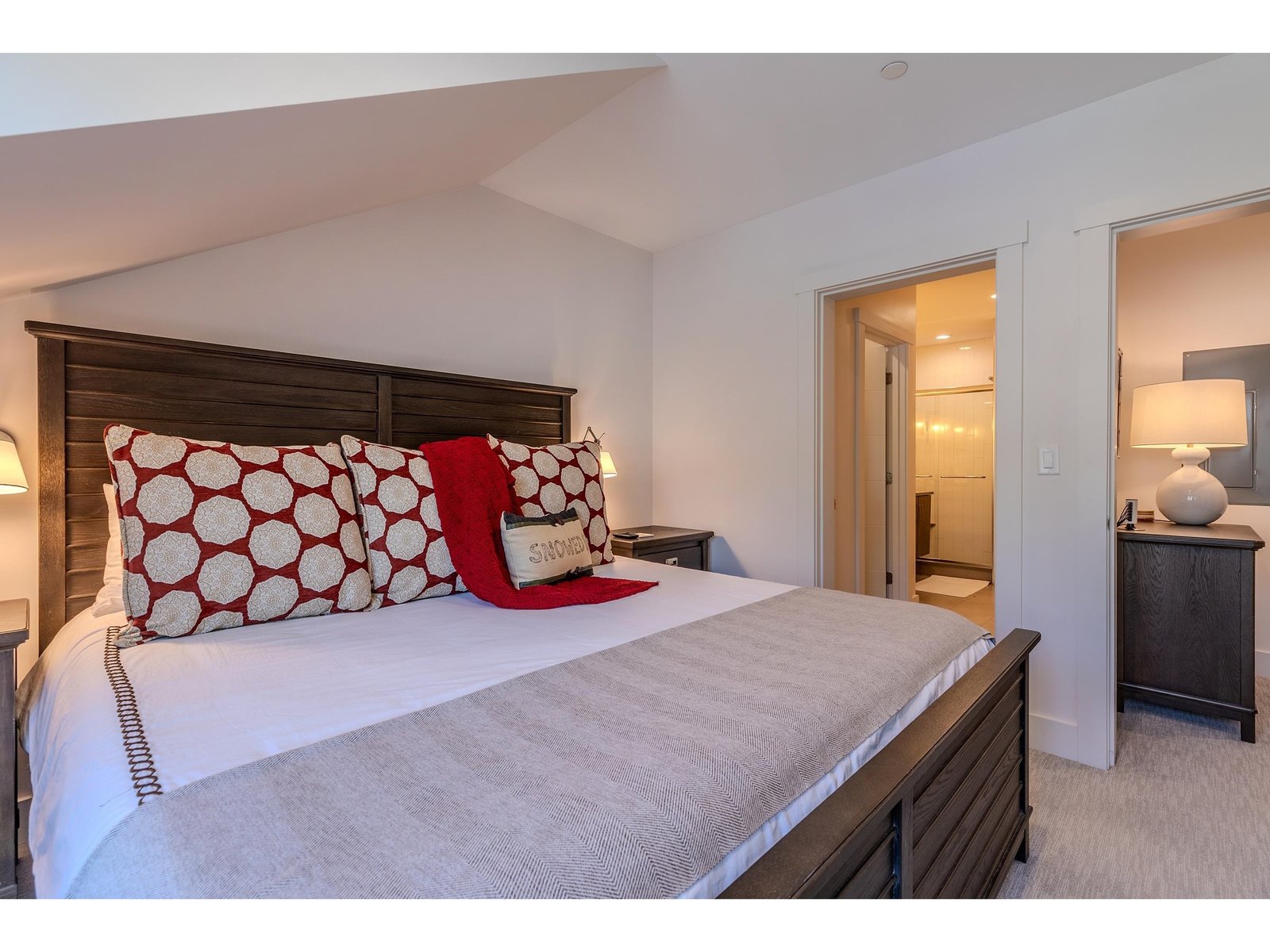 Primary bedroom with bathroom